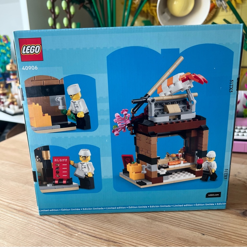 New Sealed Lego 40906 Restaurant Of The World: Japan Sushi Restaurant GWP - Picture 3 of 5